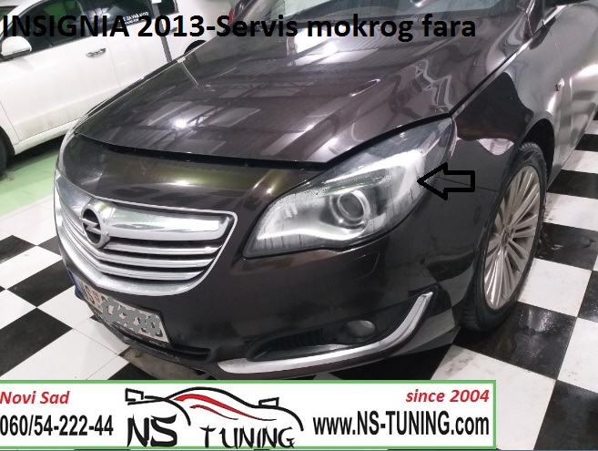 opel insignia 2013 2014 2015 godiste xenon far d3s trafo 009 932 reparacija servis vlaga kondenz novi sad ns tuning
